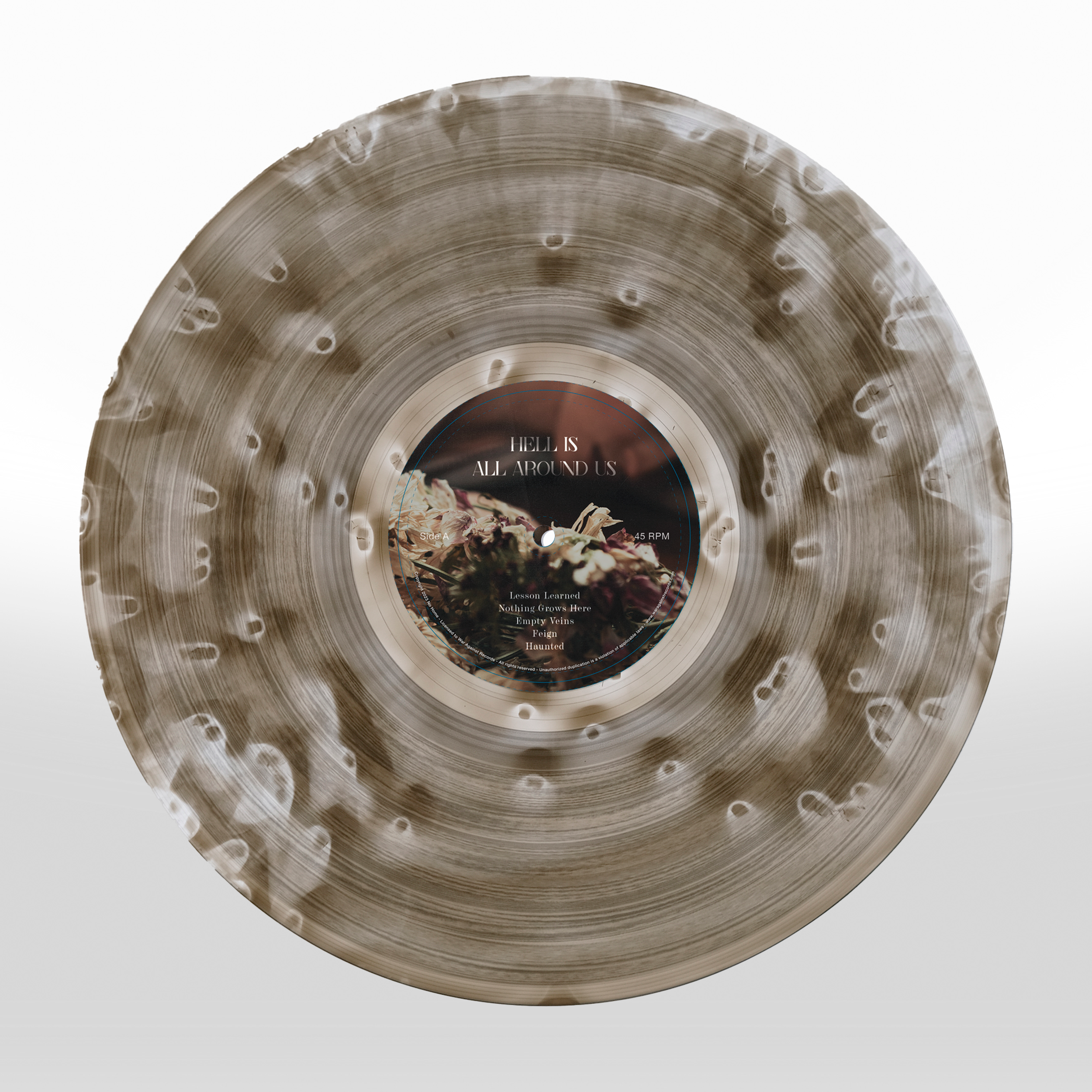 NO HOME - HELL IS ALL AROUND US LP - 12
